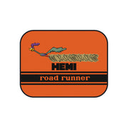 Hemi Plymouth Roadrunner Tribute Car Floor Mats (Set of 4) Orange