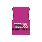 Plymouth Cuda Tribute Car Floor Mats (Set of 4) Pink