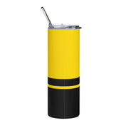 Power Wagon Tribute Skinny Matte Tumbler, 20oz Yellow