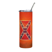 Dirty General Lee Tribute 20 ounce Tumbler with Straw