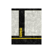 Power Wagon Tribute Crushed Velvet Blanket in white/black