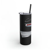 57 Chevy Tribute Skinny Matte Tumbler, 20oz Black