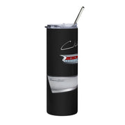 1957 57 Bel Air Tribute 20 ounce Tumbler with Straw Black