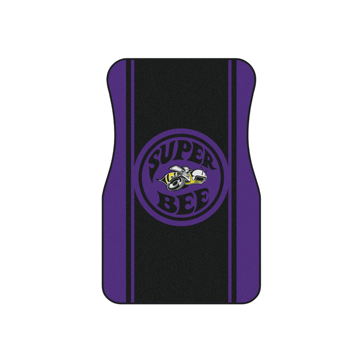 Super Bee Tribute Car Floor Mats (Set of 4) purple