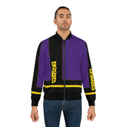 Mopar Power Wagon Truck Tribute Jacket Men's AOP Bomber Jacket  yellow/purple/black