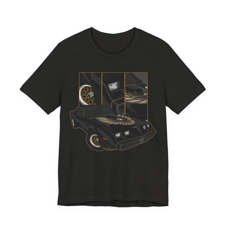 Black / Gold 1979 1980 1981 Firebird Trans am T Shirt T Shirt Unisex Jersey Short Sleeve Tee T Shirt