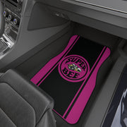 Super Bee Tribute Car Floor Mats (Set of 4) pink