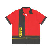 Mopar Power Wagon Truck Tribute  Men's Hawaiian Shirt (AOP) yellow/red/black