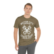 Motor City Speed Shop Unisex Jersey Short Sleeve Tee T Shirt