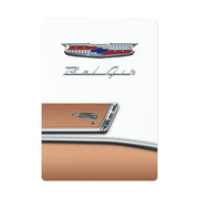 56 1956 Chevy Bel Air Tribute Poker Cards copper/white