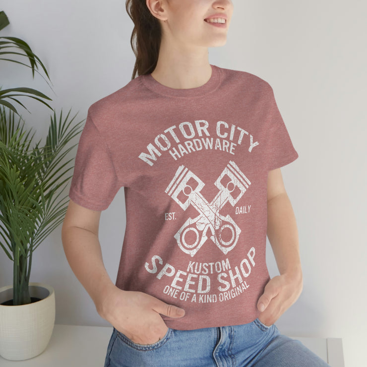 Motor City Speed Shop Unisex Jersey Short Sleeve Tee T Shirt