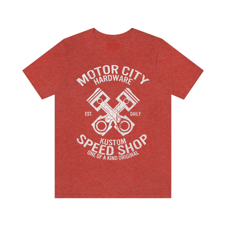 Motor City Speed Shop Unisex Jersey Short Sleeve Tee T Shirt