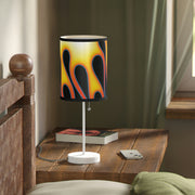 Classic Hot Rod Flame Pinstripe  Lamp on a Stand, US|CA plug