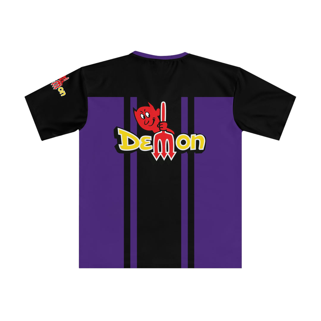 Demon Men's Loose T-shirt purple/black – MotorCityHardware