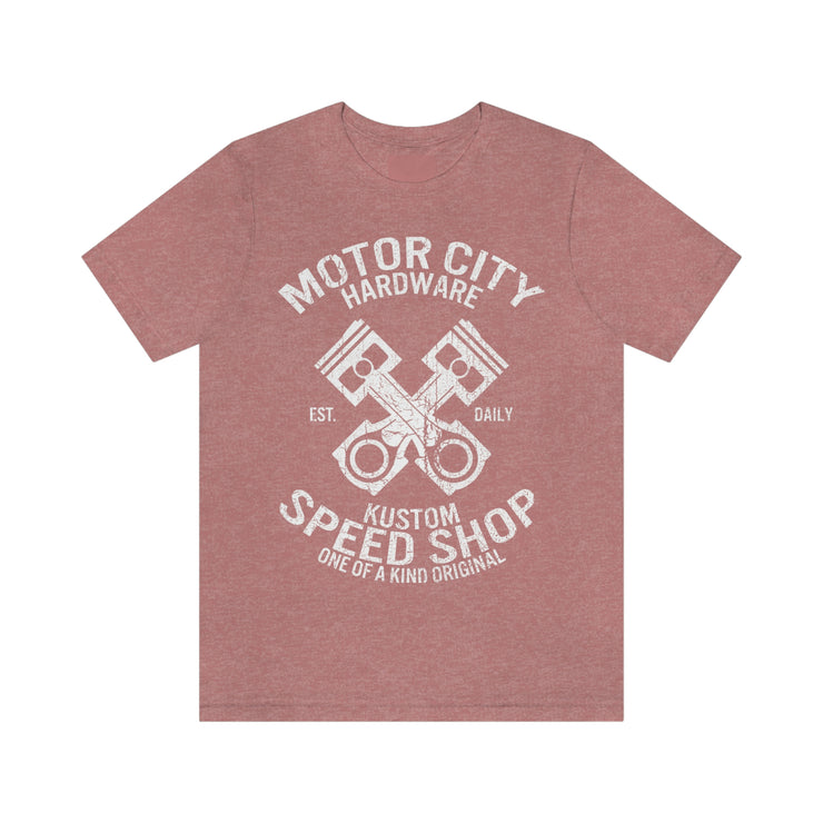 Motor City Speed Shop Unisex Jersey Short Sleeve Tee T Shirt