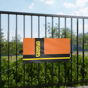 Power Wagon Garage Shop Banner Tribute Matte Banner Orange/black