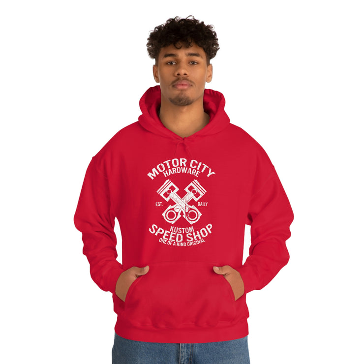 Motor City Speed Shop unisex heavy blend hooded sweatshirt Hoodie