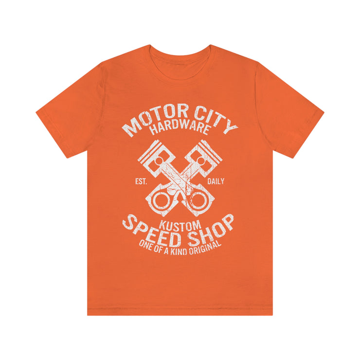 Motor City Speed Shop Unisex Jersey Short Sleeve Tee T Shirt