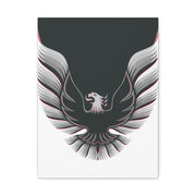 GMC Indy Pace Firebird Trans Am Tribute Stretched Canvas Wall Art grey