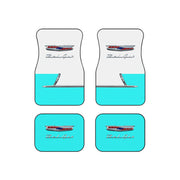 55 1955 Chevy Belair Tribute Car Floor Mats (Set of 4) light turquoise