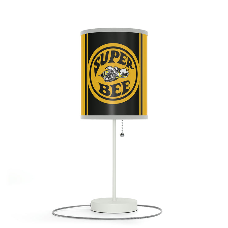 Super Bee Tribute Tribute Lamp on a Stand, US|CA plug  yellow/black