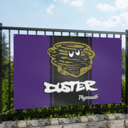 Plymouth Duster Garage Shop Banner Tribute Matte Banner purple/black