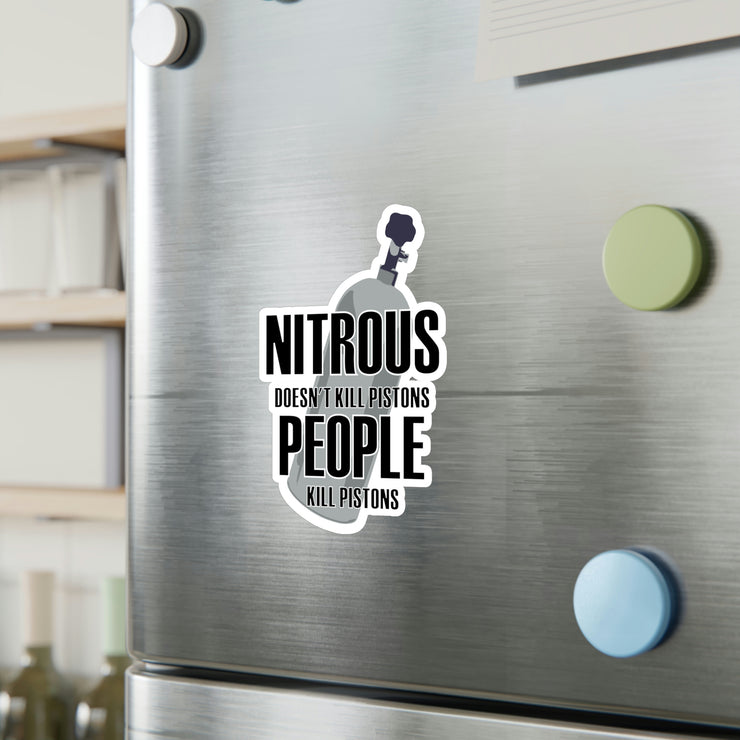 Nitrous Doesn't kill tool box Kiss-Cut Vinyl Decals