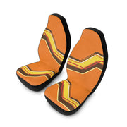 MCH Classic 70's Custom Van Stripe Tribute Polyester Car Seat Covers