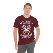 Motor City Speed Shop Unisex Jersey Short Sleeve Tee T Shirt