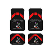 1971 1972 Curved Plymouth Roadrunner Tribute Car Floor Mats (Set of 4) Red/Black