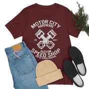 Motor City Speed Shop Unisex Jersey Short Sleeve Tee T Shirt