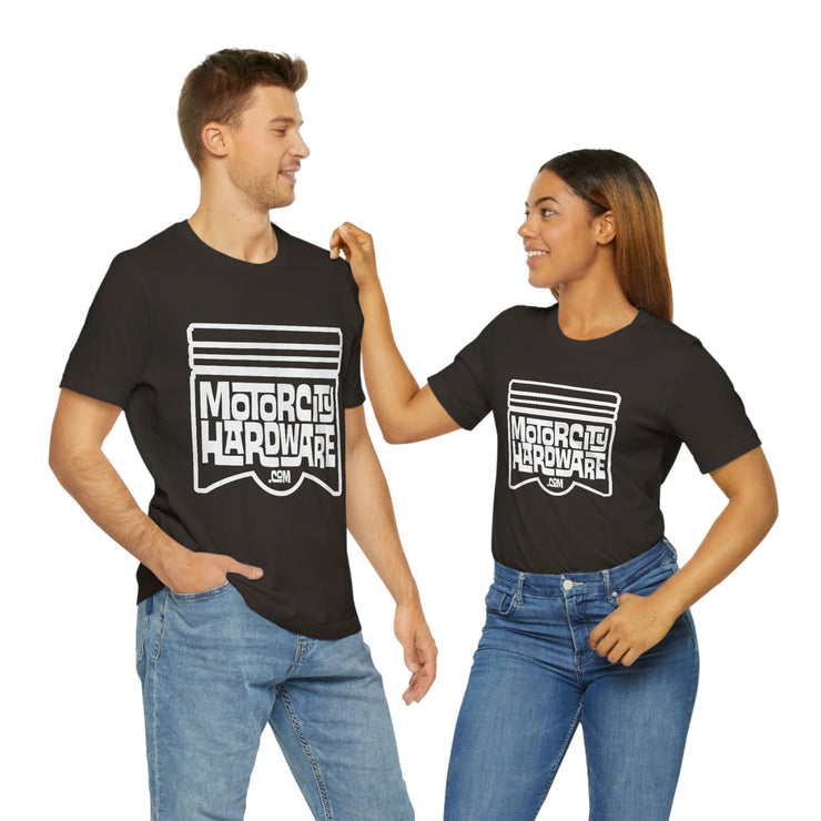 MCH Motor City Hardware Piston Logo T Shirt Unisex Jersey Short Sleeve Tee T Shirt