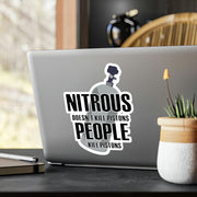 Nitrous Doesn't kill tool box Kiss-Cut Vinyl Decals