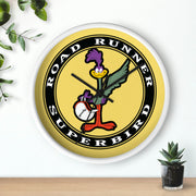 Road Runner Superbird Wall clock yellow/black