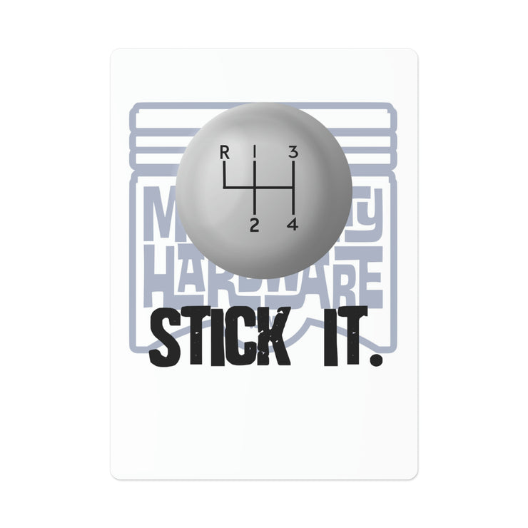 MCH 4 speed Stick It Poker Cards blue/white