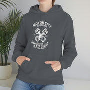 Motor City Speed Shop unisex heavy blend hooded sweatshirt Hoodie