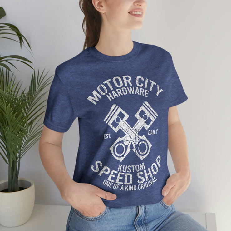 Motor City Speed Shop Unisex Jersey Short Sleeve Tee T Shirt