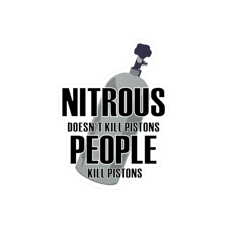 Nitrous Doesn't kill tool box Kiss-Cut Vinyl Decals