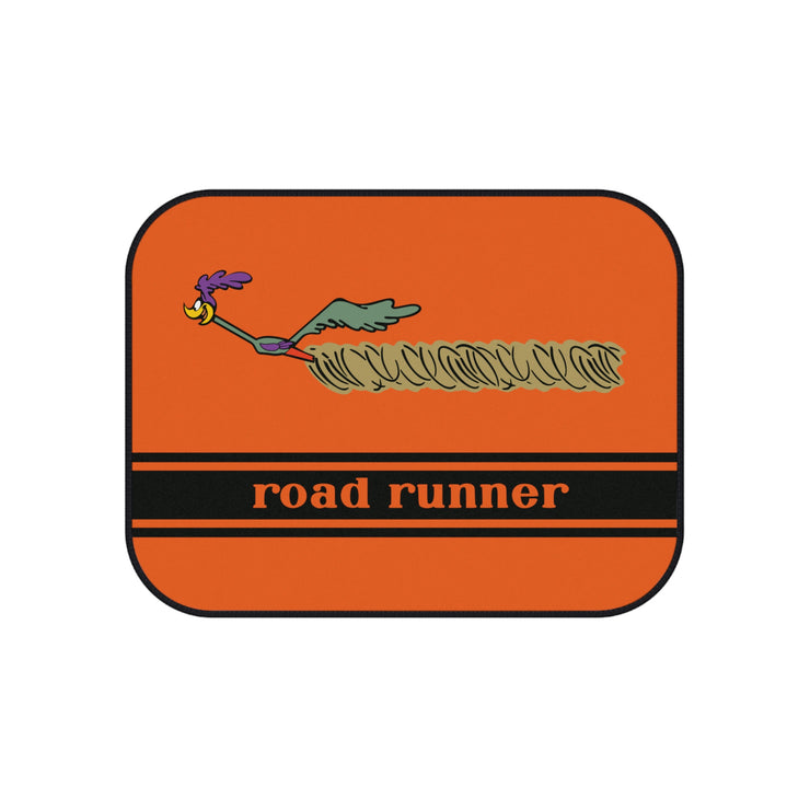 Plymouth Roadrunner Tribute Car Floor Mats (Set of 4) Orange