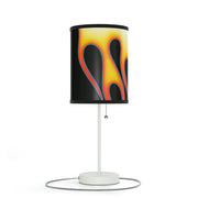 Classic Hot Rod Flame Pinstripe  Lamp on a Stand, US|CA plug