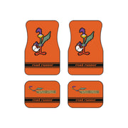 Plymouth Roadrunner Tribute Car Floor Mats (Set of 4) Orange