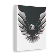 GMC Indy Pace Firebird Trans Am Tribute Stretched Canvas Wall Art grey