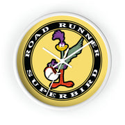 Road Runner Superbird Wall clock yellow/black