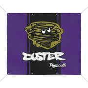 Plymouth Duster Garage Shop Banner Tribute Matte Banner purple/black