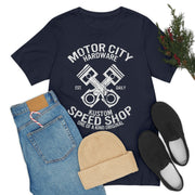 Motor City Speed Shop Unisex Jersey Short Sleeve Tee T Shirt