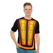 50's 60's and 70's Custom Stripe and Fade Paint Job Style Men's Loose T-shirt