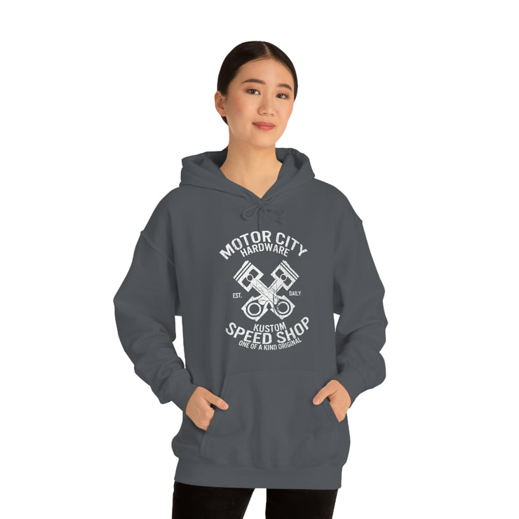 Motor City Speed Shop unisex heavy blend hooded sweatshirt Hoodie