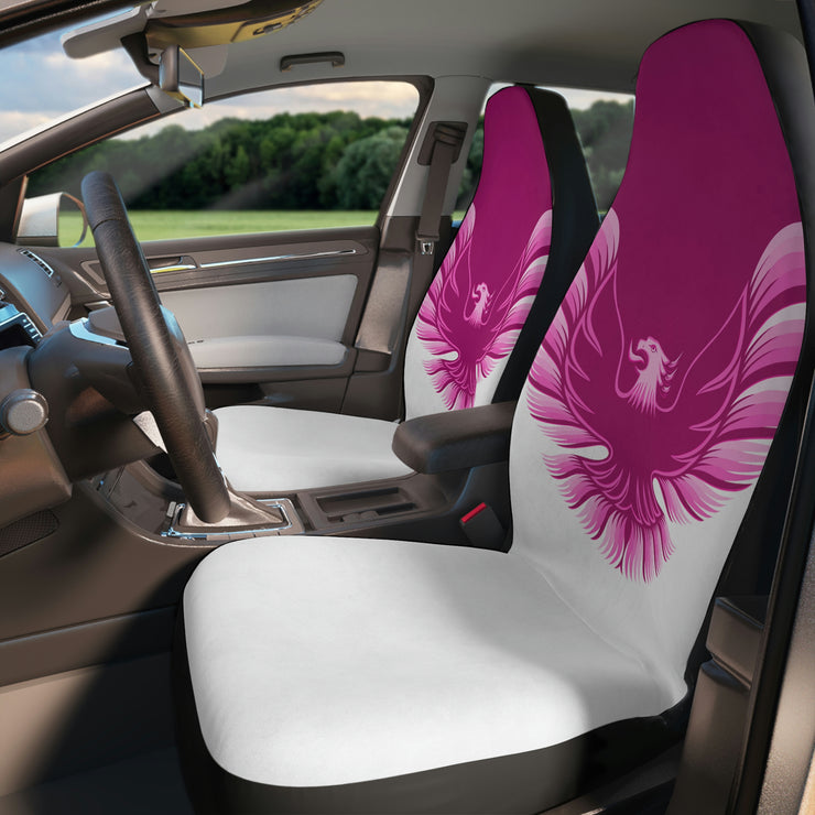 Pace Firebird Trans Am Tribute Polyester Car Seat Covers hot pink