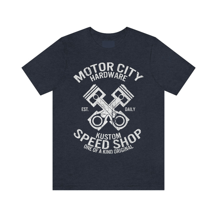 Motor City Speed Shop Unisex Jersey Short Sleeve Tee T Shirt