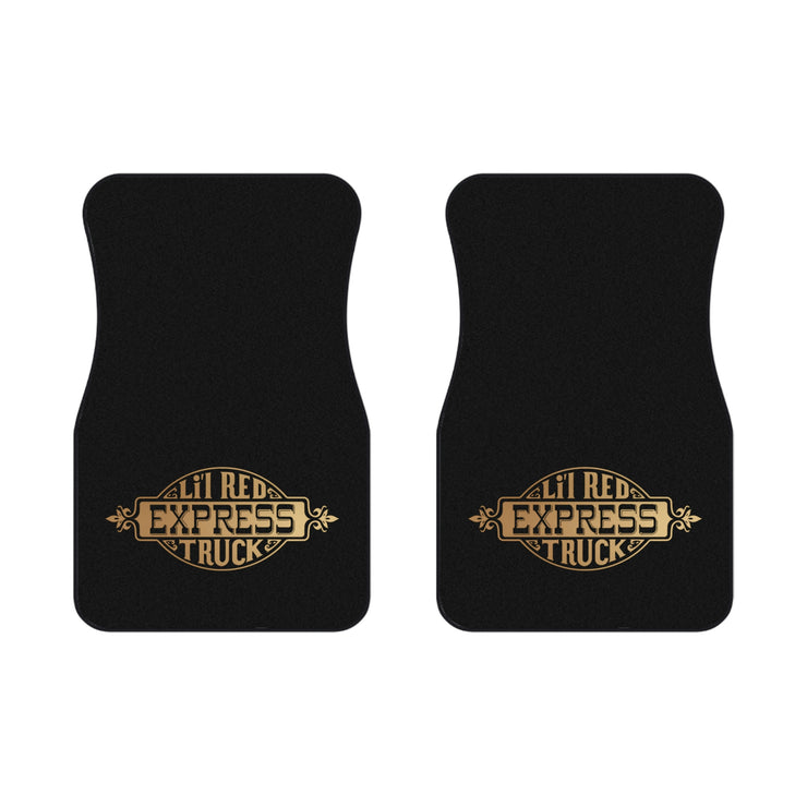 Lil Red Express Tribute Car Floor Mats (2x Front) black